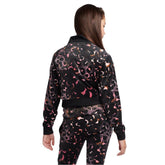 Juicy Couture Velour Leopard Print Zip Thru Tracksuit Junior Tracksuits Juicy Couture